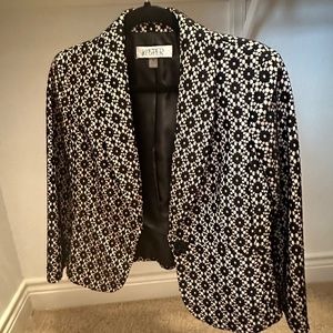 Kasper Crochet Blazer